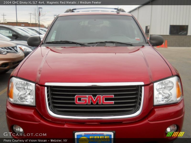 Magnetic Red Metallic / Medium Pewter 2004 GMC Envoy XL SLT 4x4
