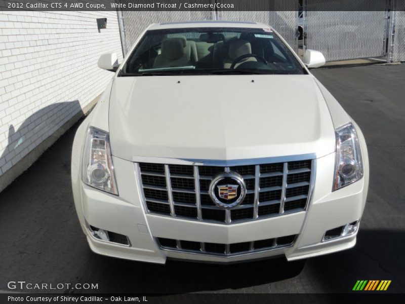  2012 CTS 4 AWD Coupe White Diamond Tricoat