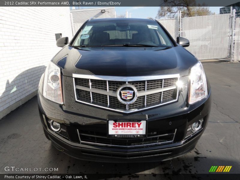 Black Raven / Ebony/Ebony 2012 Cadillac SRX Performance AWD