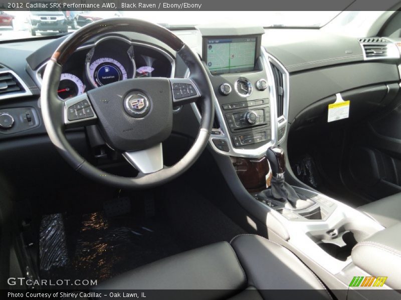 Ebony/Ebony Interior - 2012 SRX Performance AWD 