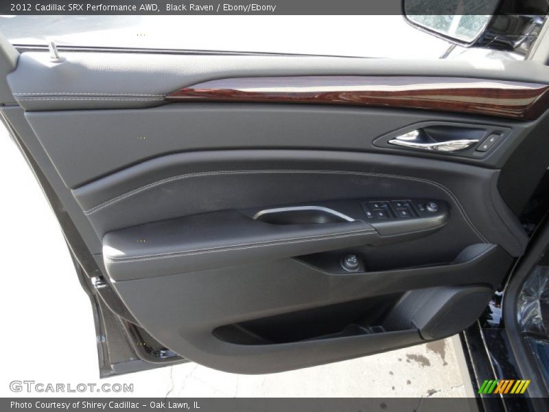 Black Raven / Ebony/Ebony 2012 Cadillac SRX Performance AWD