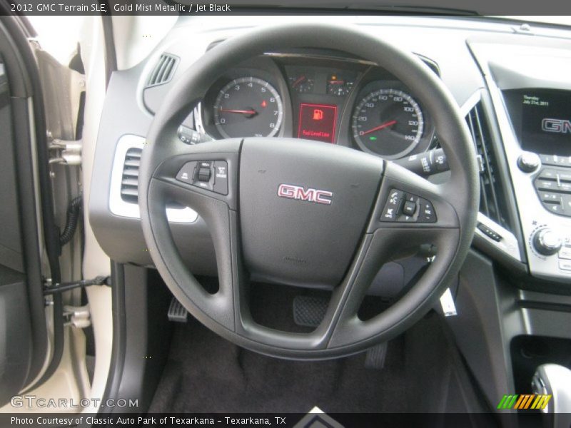 Gold Mist Metallic / Jet Black 2012 GMC Terrain SLE