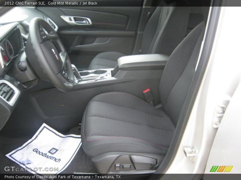 Gold Mist Metallic / Jet Black 2012 GMC Terrain SLE