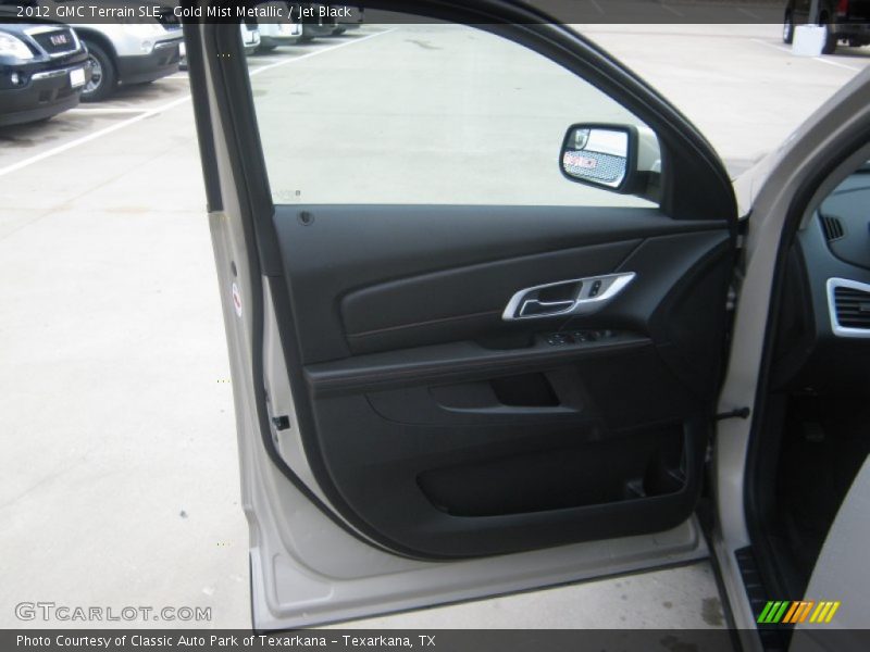 Gold Mist Metallic / Jet Black 2012 GMC Terrain SLE