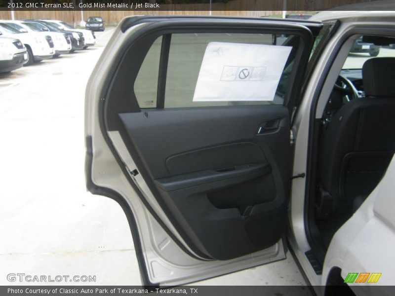 Gold Mist Metallic / Jet Black 2012 GMC Terrain SLE
