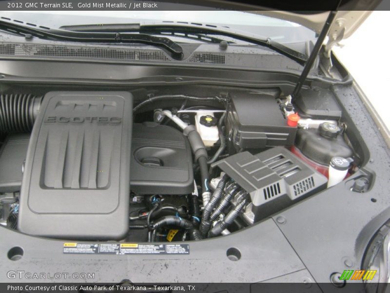 Gold Mist Metallic / Jet Black 2012 GMC Terrain SLE