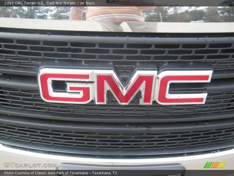 Gold Mist Metallic / Jet Black 2012 GMC Terrain SLE