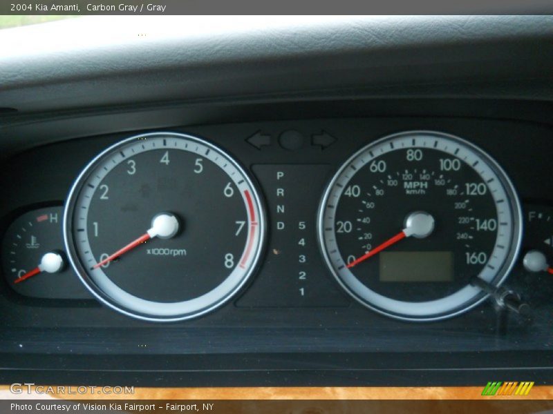 Carbon Gray / Gray 2004 Kia Amanti