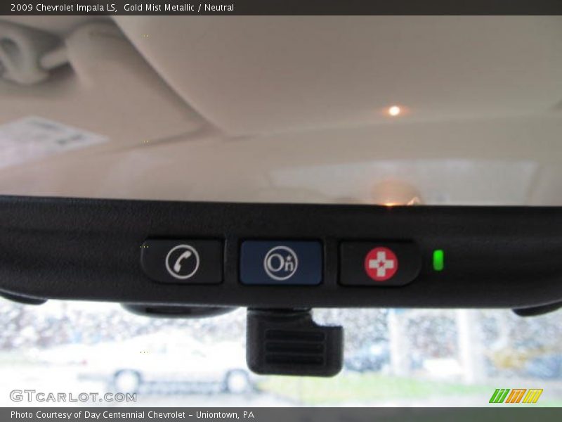 Gold Mist Metallic / Neutral 2009 Chevrolet Impala LS