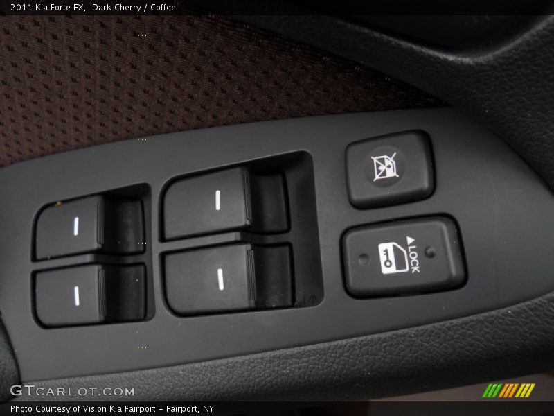 Dark Cherry / Coffee 2011 Kia Forte EX