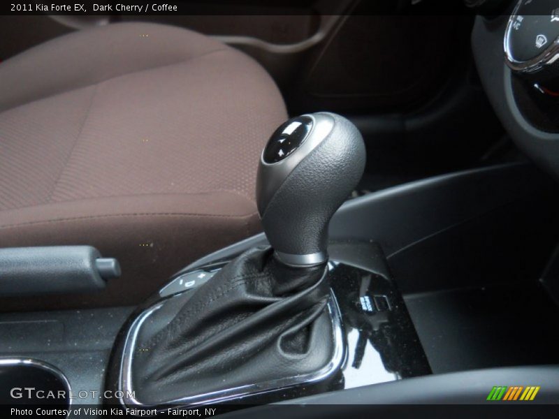 Dark Cherry / Coffee 2011 Kia Forte EX