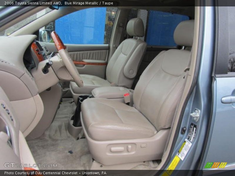 Blue Mirage Metallic / Taupe 2006 Toyota Sienna Limited AWD