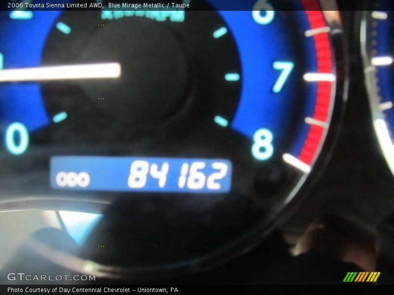 Blue Mirage Metallic / Taupe 2006 Toyota Sienna Limited AWD