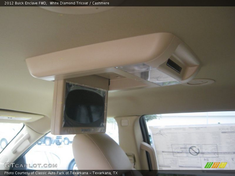 White Diamond Tricoat / Cashmere 2012 Buick Enclave FWD