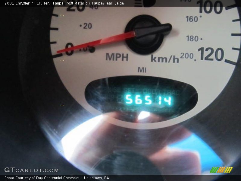 Taupe Frost Metallic / Taupe/Pearl Beige 2001 Chrysler PT Cruiser