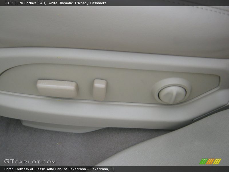 White Diamond Tricoat / Cashmere 2012 Buick Enclave FWD