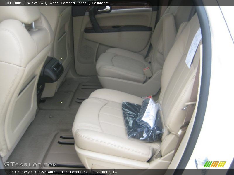 White Diamond Tricoat / Cashmere 2012 Buick Enclave FWD