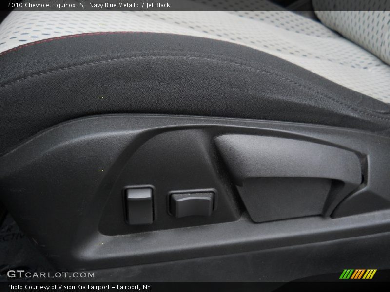 Navy Blue Metallic / Jet Black 2010 Chevrolet Equinox LS