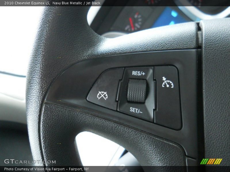 Navy Blue Metallic / Jet Black 2010 Chevrolet Equinox LS