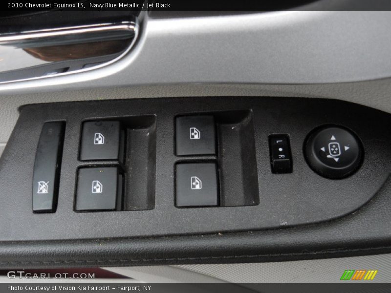 Navy Blue Metallic / Jet Black 2010 Chevrolet Equinox LS