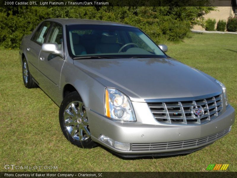 Light Platinum / Titanium/Dark Titanium 2008 Cadillac DTS