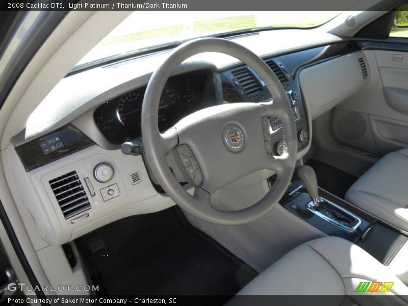 Light Platinum / Titanium/Dark Titanium 2008 Cadillac DTS