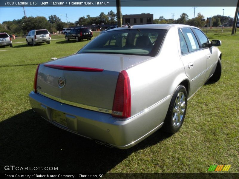 Light Platinum / Titanium/Dark Titanium 2008 Cadillac DTS