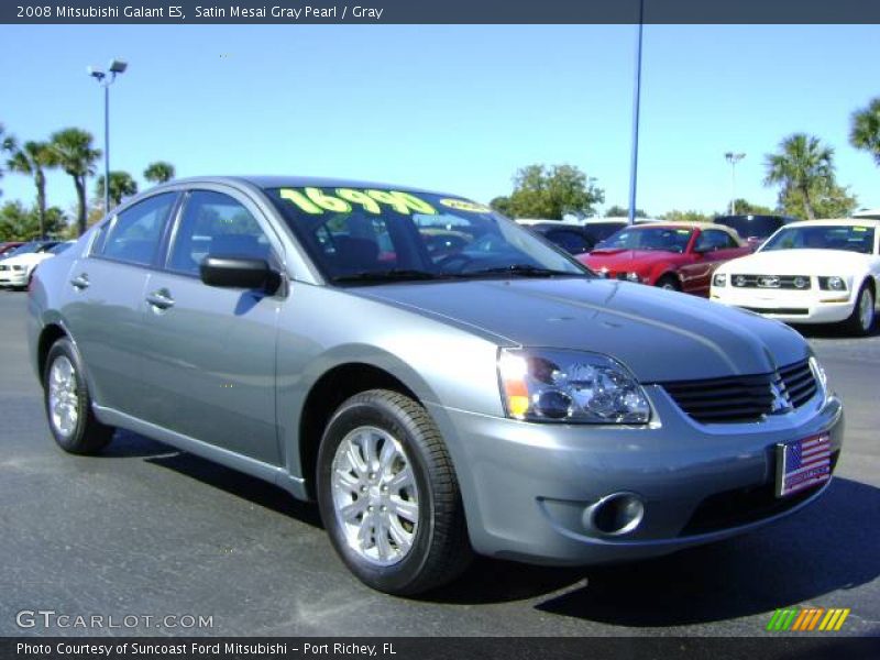 Satin Mesai Gray Pearl / Gray 2008 Mitsubishi Galant ES