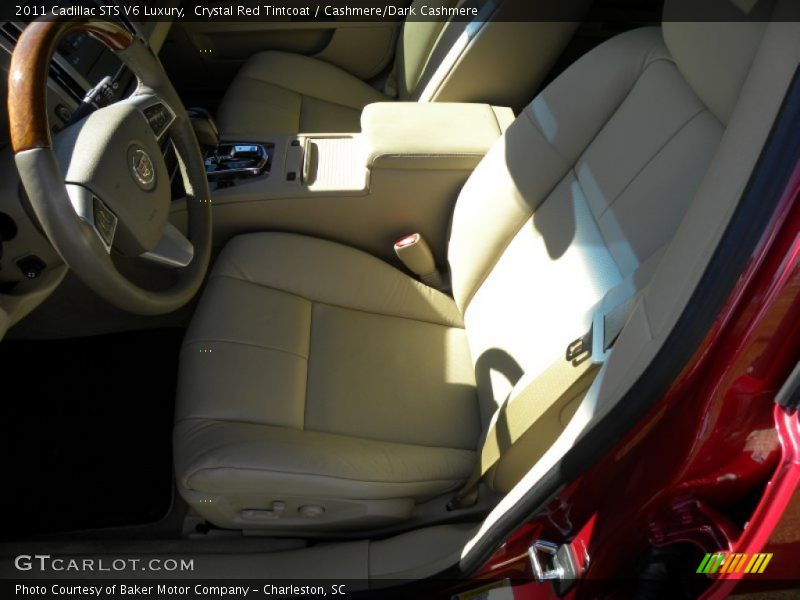 Crystal Red Tintcoat / Cashmere/Dark Cashmere 2011 Cadillac STS V6 Luxury