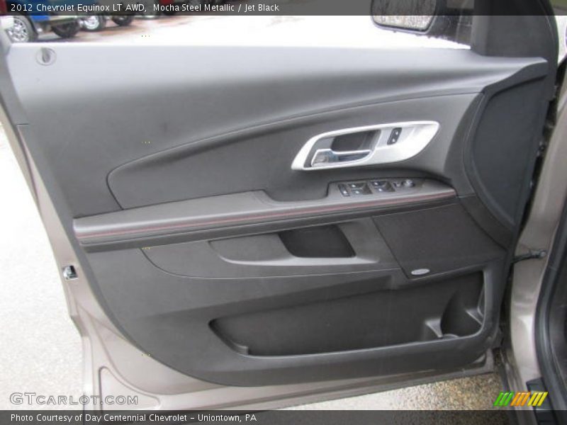 Mocha Steel Metallic / Jet Black 2012 Chevrolet Equinox LT AWD