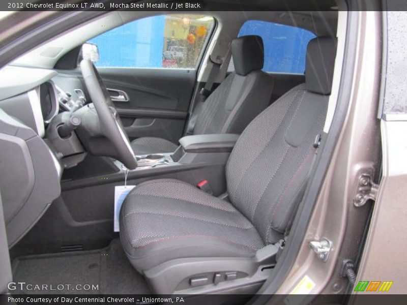 Mocha Steel Metallic / Jet Black 2012 Chevrolet Equinox LT AWD