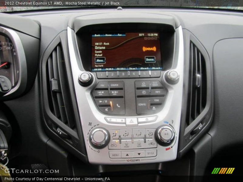 Mocha Steel Metallic / Jet Black 2012 Chevrolet Equinox LT AWD