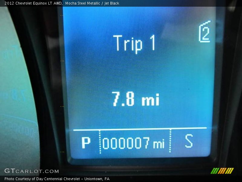 Mocha Steel Metallic / Jet Black 2012 Chevrolet Equinox LT AWD