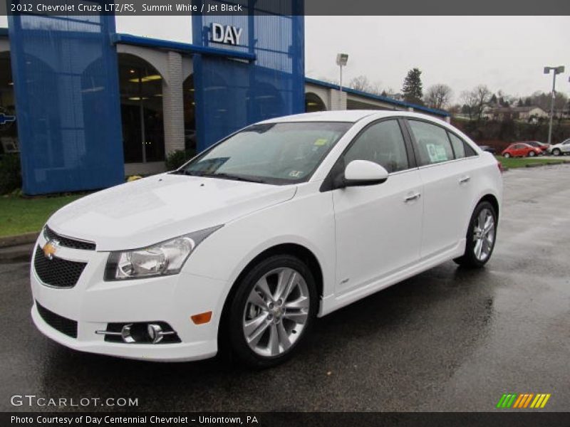 Summit White / Jet Black 2012 Chevrolet Cruze LTZ/RS