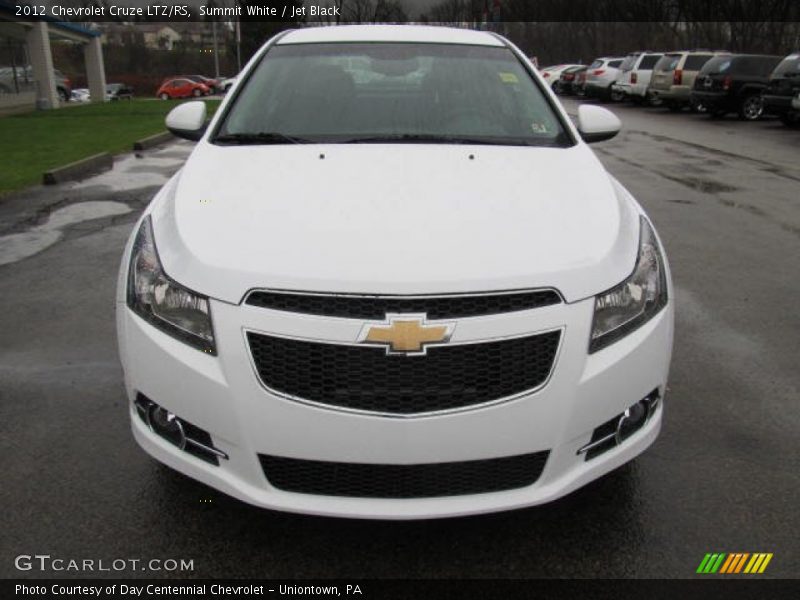 Summit White / Jet Black 2012 Chevrolet Cruze LTZ/RS