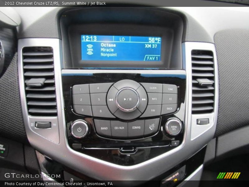 Summit White / Jet Black 2012 Chevrolet Cruze LTZ/RS