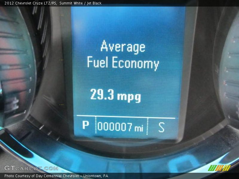 Summit White / Jet Black 2012 Chevrolet Cruze LTZ/RS