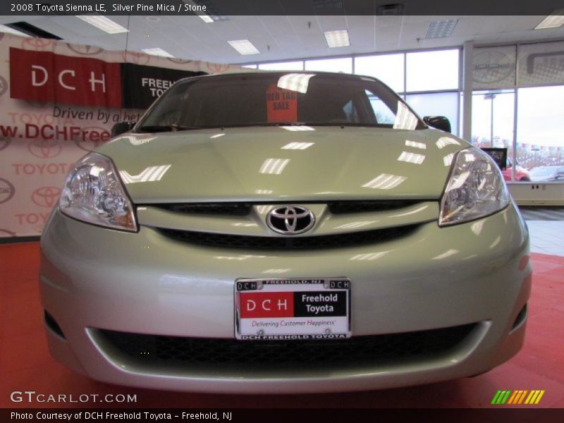 Silver Pine Mica / Stone 2008 Toyota Sienna LE