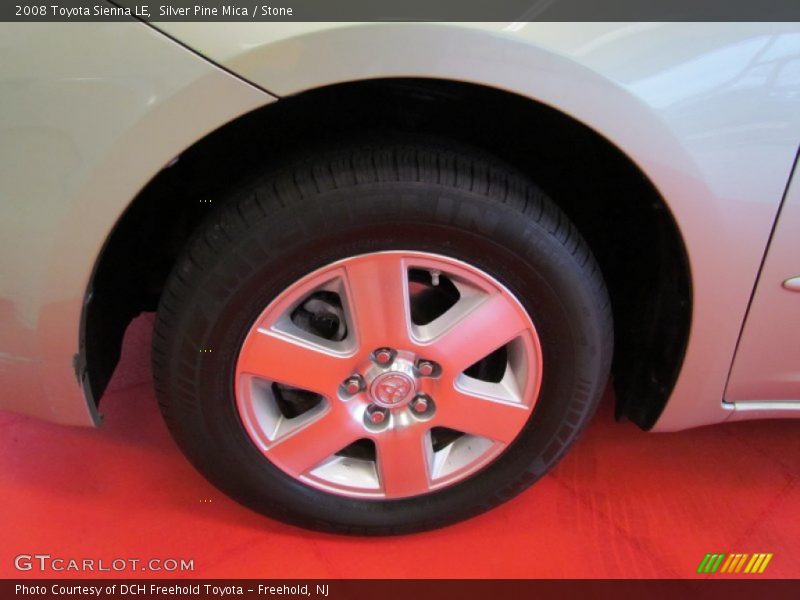 Silver Pine Mica / Stone 2008 Toyota Sienna LE