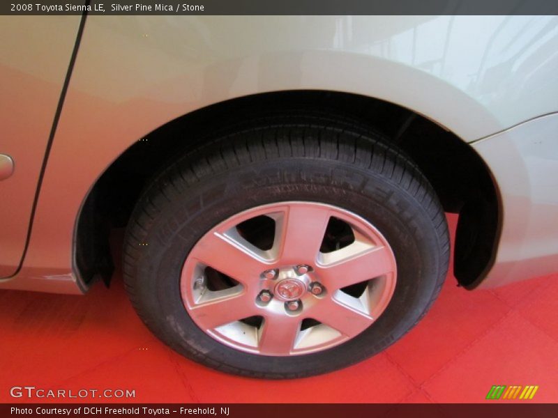 Silver Pine Mica / Stone 2008 Toyota Sienna LE