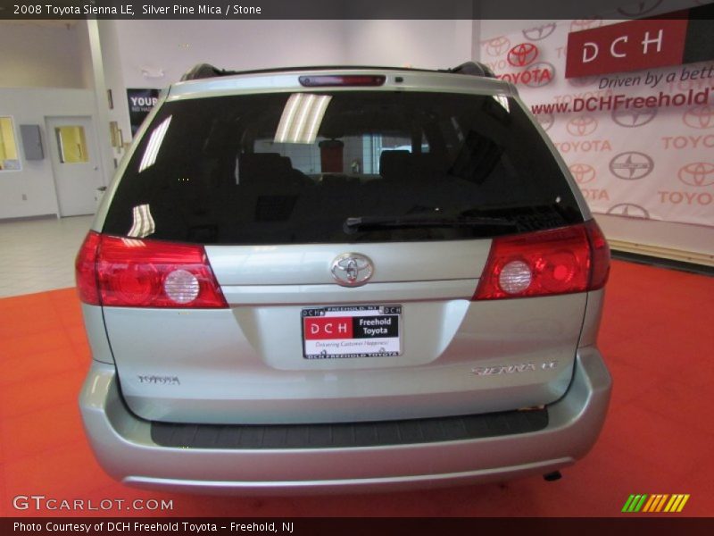 Silver Pine Mica / Stone 2008 Toyota Sienna LE