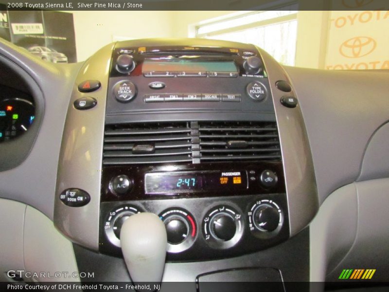 Silver Pine Mica / Stone 2008 Toyota Sienna LE