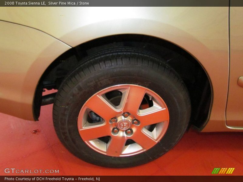 Silver Pine Mica / Stone 2008 Toyota Sienna LE