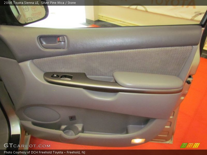 Silver Pine Mica / Stone 2008 Toyota Sienna LE