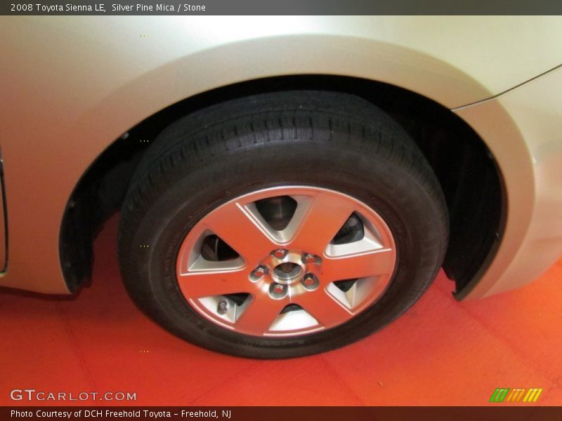 Silver Pine Mica / Stone 2008 Toyota Sienna LE