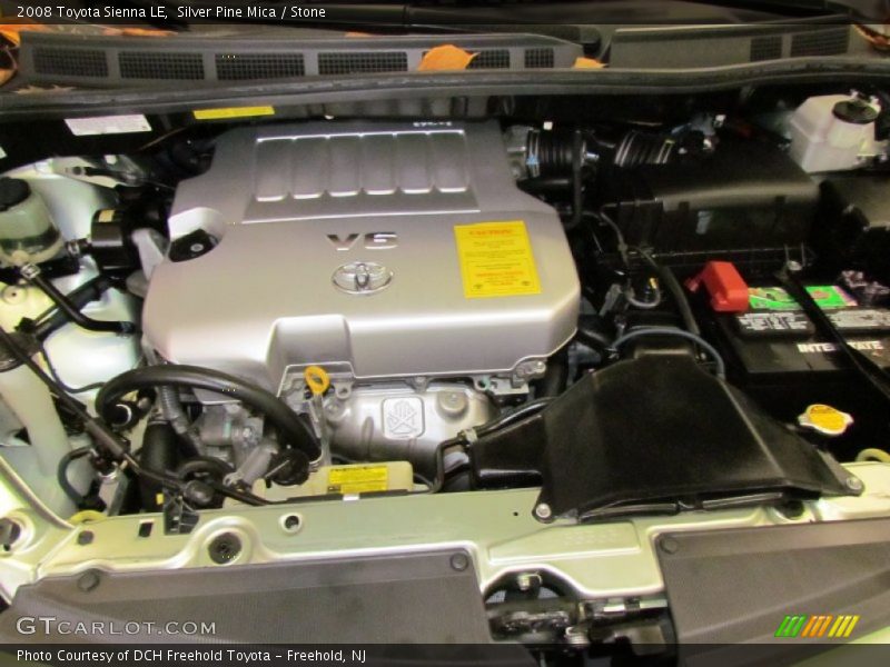 Silver Pine Mica / Stone 2008 Toyota Sienna LE