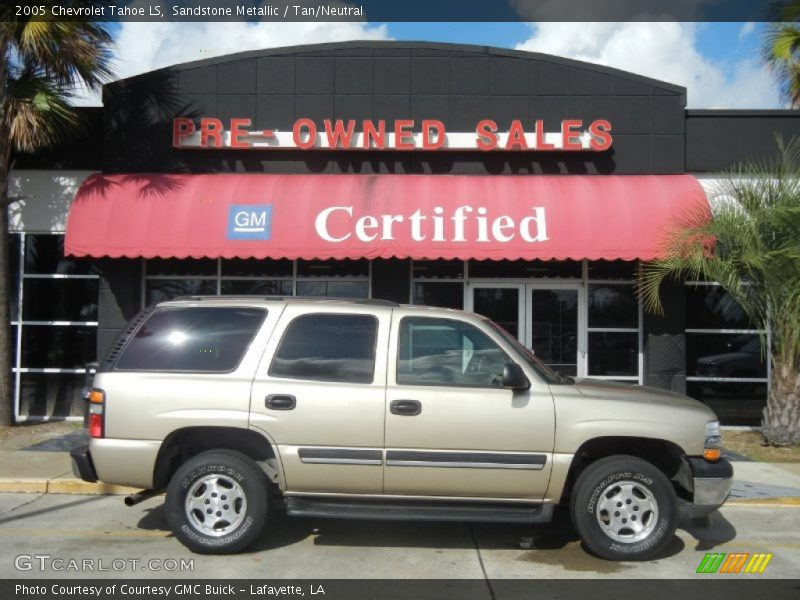 Sandstone Metallic / Tan/Neutral 2005 Chevrolet Tahoe LS