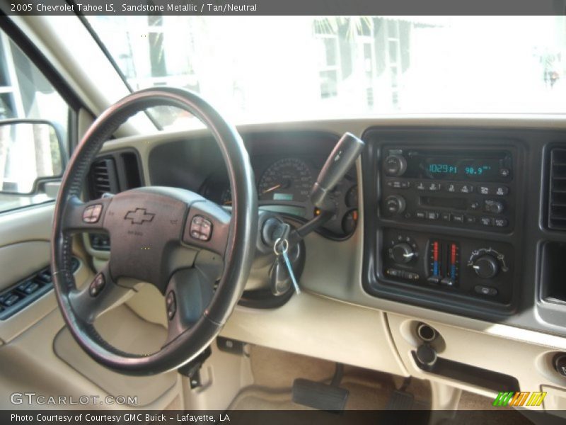 Sandstone Metallic / Tan/Neutral 2005 Chevrolet Tahoe LS