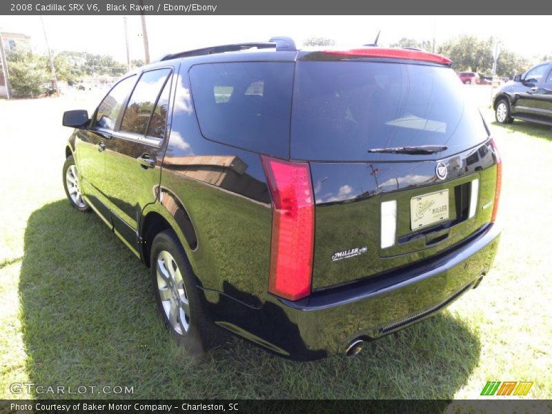 Black Raven / Ebony/Ebony 2008 Cadillac SRX V6