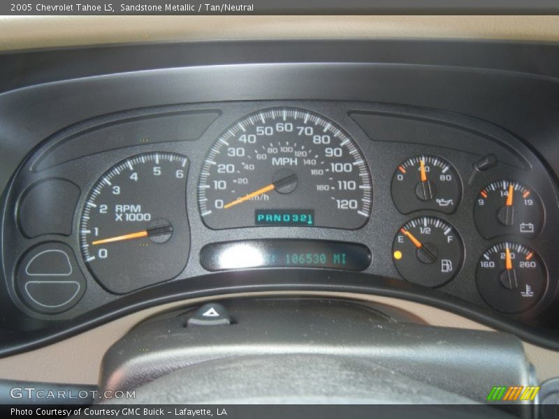 Sandstone Metallic / Tan/Neutral 2005 Chevrolet Tahoe LS